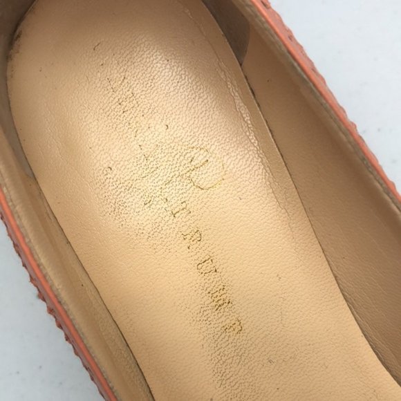 LEATHER IVANKA TRUMP TWO-TONE HEELS SZ 8M ⭐ - Picture 2 of 11